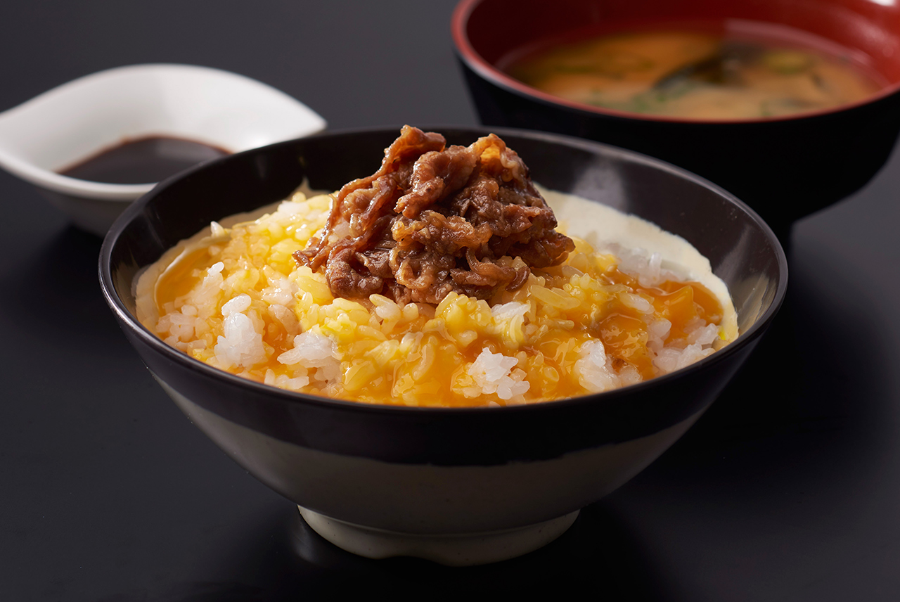 〈柿安名物〉 牛肉しぐれ煮 卵かけご飯